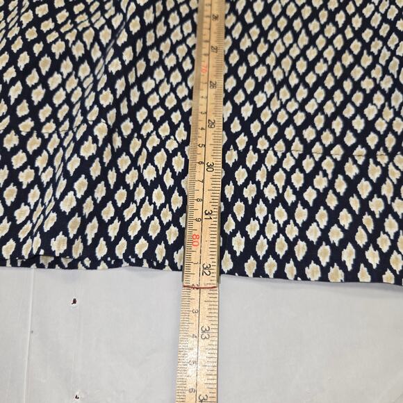 Azel Hazel Womens L Pants Crop Wide Leg Flowy Lightweight Boho Hippie Festival - Picture 7 of 16